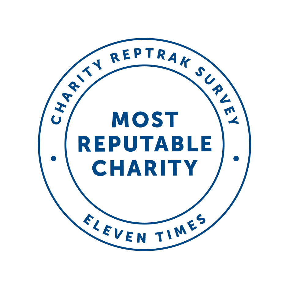 Reptrak Most Reputable Charity Winner